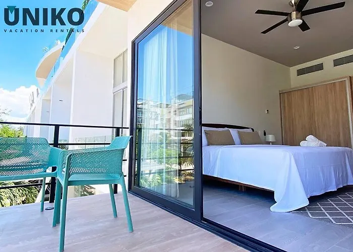 Apartment 1 Block To The 2br 6pax Rooftop Pool King Bed Playa del Carmen