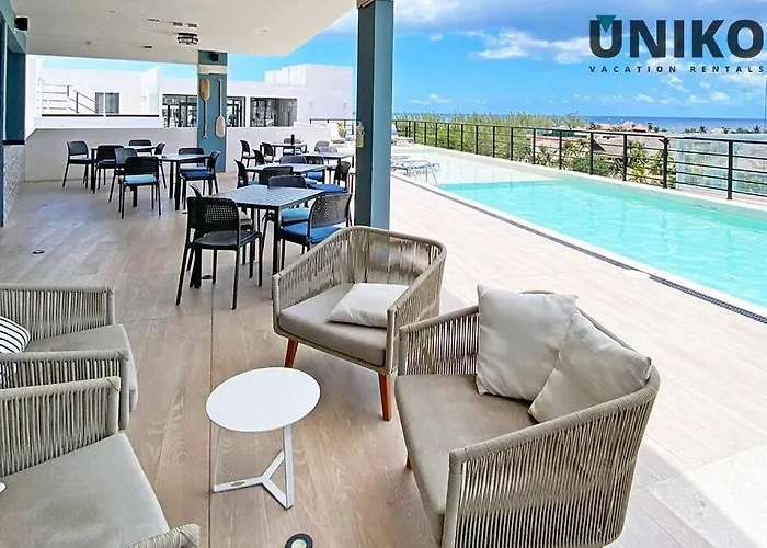 1 Block To The 2br 6pax Rooftop Pool King Bed Apartment Playa del Carmen