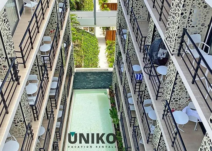 Apartment 1 Block To The 2br 6pax Rooftop Pool King Bed Playa del Carmen